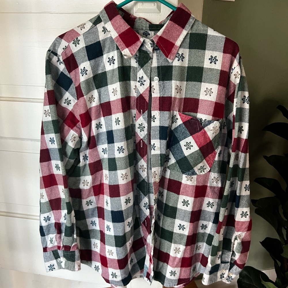 Vintage American Sweetheart Flannel 💙